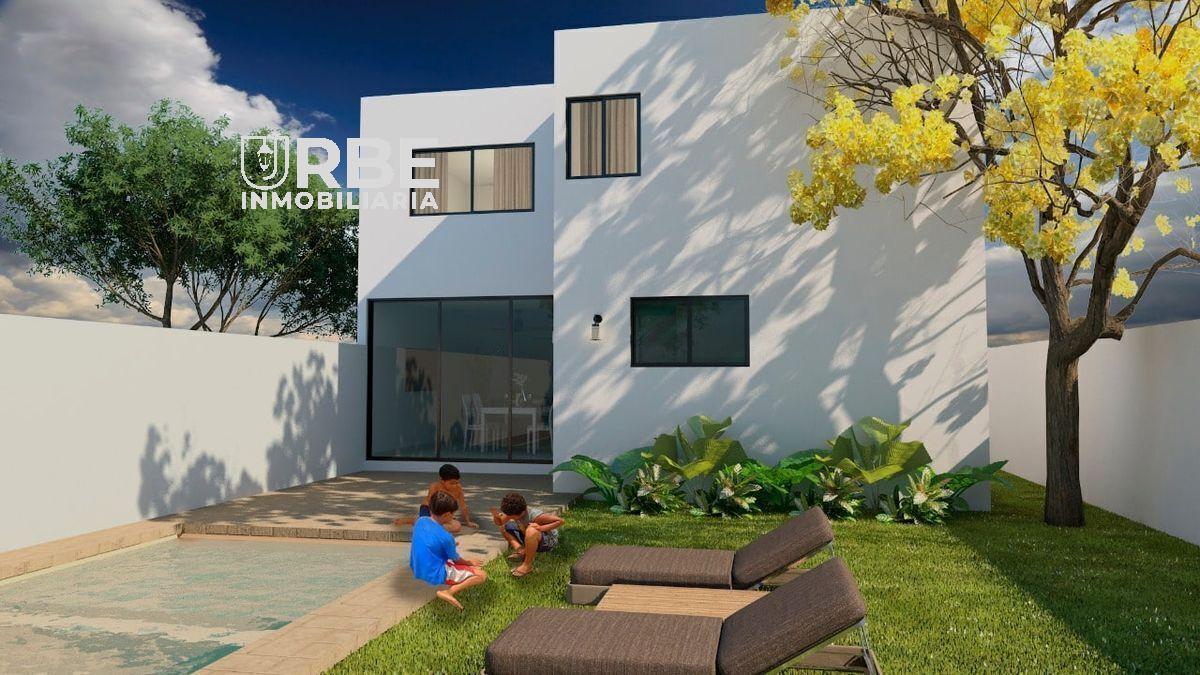 Casa en venta de 3 Recámaras en privada residencial en Cholul, Mérida